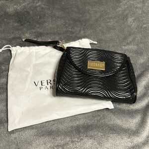 Versace parfums large clutch